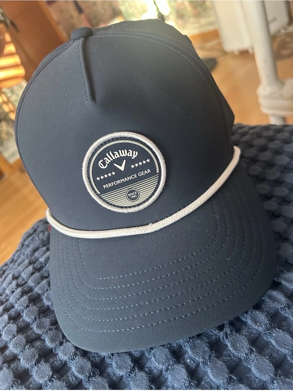 Callaway Bogey Free Adjustable Cap Men's Navy Performance Golf Cap NWT!!!